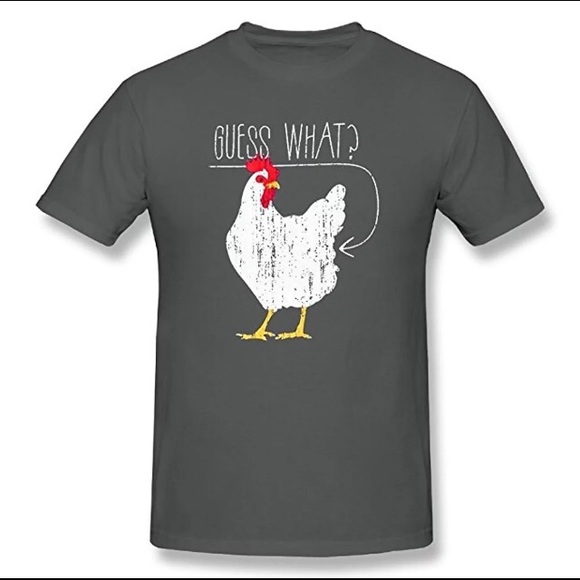 Chicken butt printed tee - Picture 1 of 3